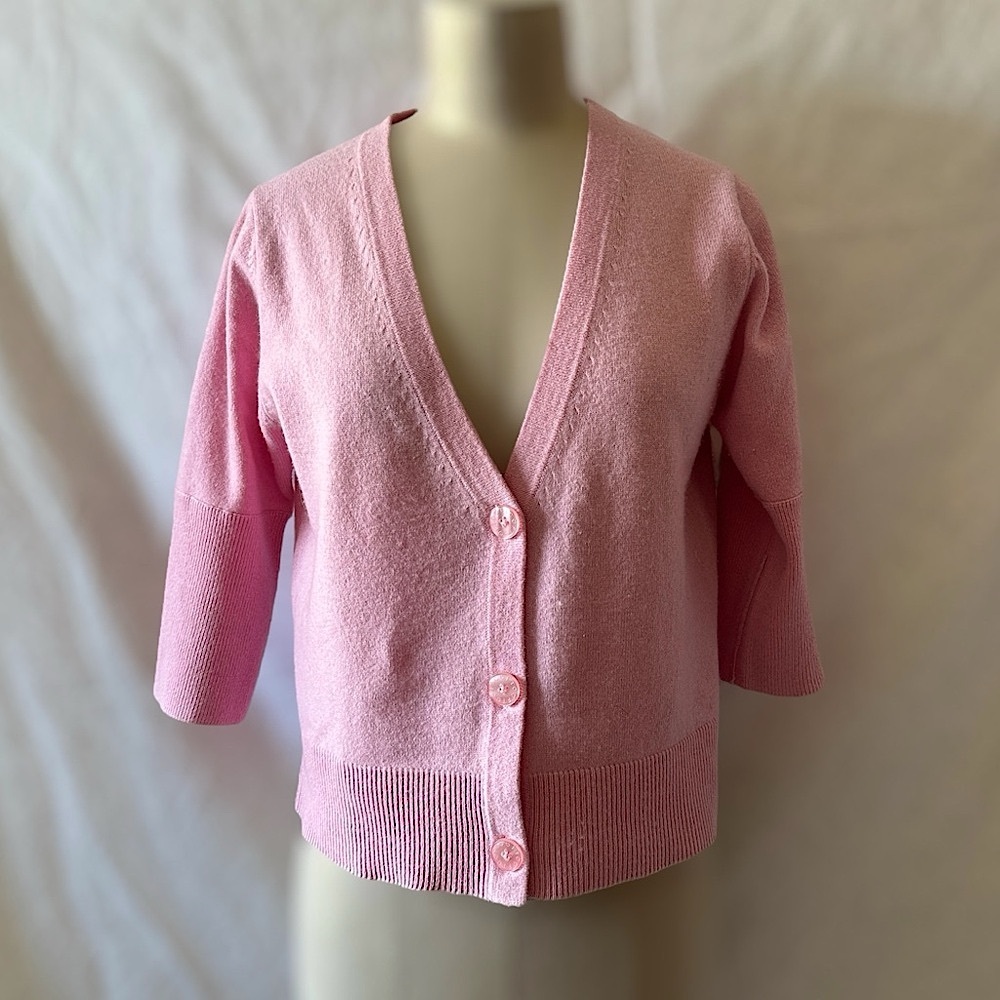 LIKE NEW FTC Cashmere Women's Pink Cardigan